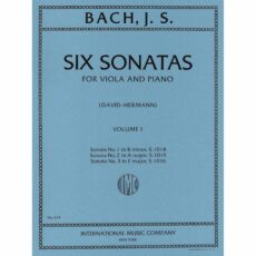 Bach -- Six Sonatas, BWV 1014-19 for Viola and Piano