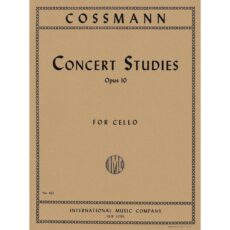 Cossmann -- Concert Studies, Op. 10 for Cello