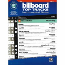 Billboard Top Tracks for Violin, Viola, and Cello
