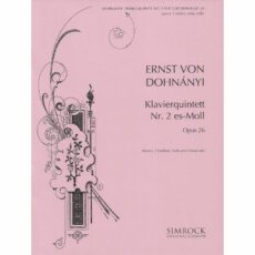 Dohnanyi -- Piano Quintet No. 2 in E-flat Minor, Op. 26