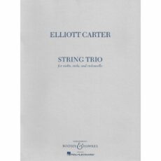 Carter -- String Trio for Violin, Viola, and Cello