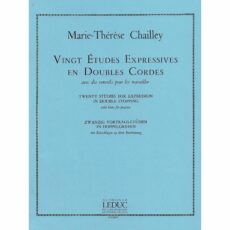 Chailley -- Twnety Studies for Expression in Double Stopping for Viola