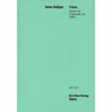 Holliger -- Trema for Solo Cello