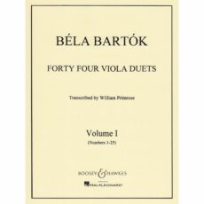 Bartok -- Forty Four Duets, Volume I for Two Violas