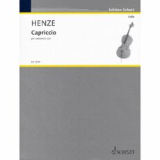 Henze -- Capriccio for Solo Cello