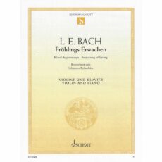 L. E. Bach -- Awakening of Spring for Violin and Piano
