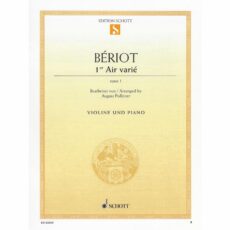 Beriot -- Air with Variations No. 1, Op. 1 for Violin and Piano