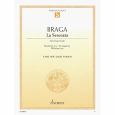 Braga -- La Serenata (Der Engel Lied) for Violin and Piano