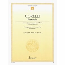 Corelli -- Pastorale, from Christmas Concerto for Violin and Piano