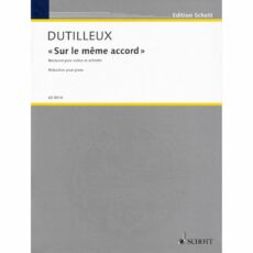 Dutilleux -- Sur le meme accord: Nocturne for Violin and Piano