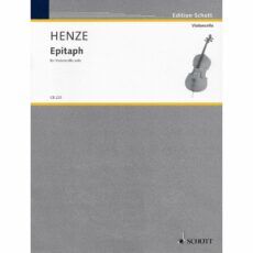 Henze -- Epitaph for Solo Cello