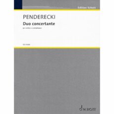 Penderecki -- Duo concertante for Violin and Bass