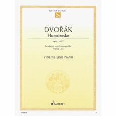 Dvorak -- Humoreske, Op. 101, No. 7 for Violin and Piano