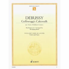 Debussy -- Golliwogg's Cakewalk for Violin and Piano