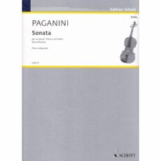 Paganini -- Sonata for Viola and Piano