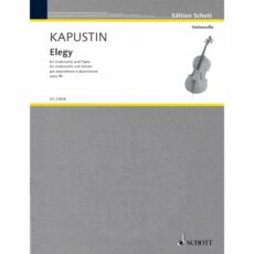 Kapustin -- Elegy, Op. 96 for Cello and Piano