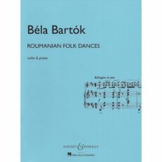 Bartok -- Roumanian Folk Dances for Violin and Piano