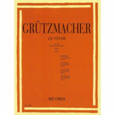 Gruetzmacher -- 24 Studies, Op. 38, Book I for Cello