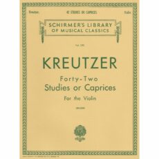 Kreutzer -- Forty-Two Studies or Caprices for Violin