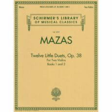 Mazas -- 12 Little Duets, Op. 38 for Two Violins