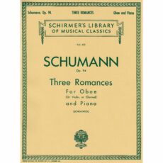 Schumann -- Three Romances, Op. 94 for Violin and Piano