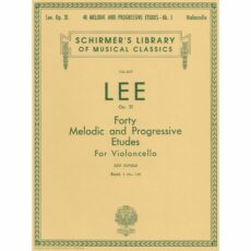 Lee -- Forty Melodic and Progressive Etudes, Op. 31, Books I-II for Cello