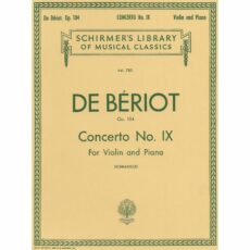 Beriot -- Concerto No. IX in A Minor, Op. 104 for Violin and Piano