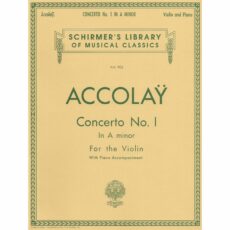 Accolay -- Concerto No. 1 in A Minor for Violin and Piano