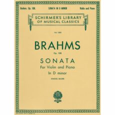 Brahms -- Sonata in D Minor, Op. 108 for Violin and Piano