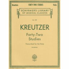 Kreutzer -- Forty-Two Studies for Viola