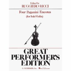 Four Paganini Encores for Solo Violin