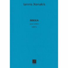 Xenakis -- Mikka for Solo Violin