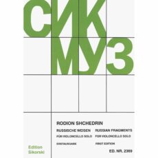 Shchedrin -- Russian Fragments for Solo Cello