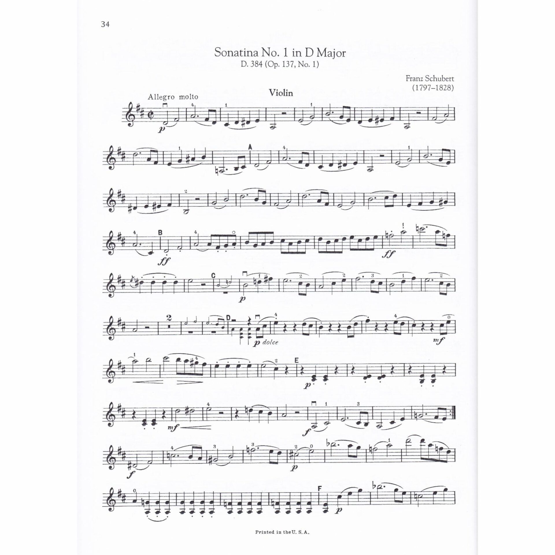 Intermediate Classics for Violin and Piano - Image 2