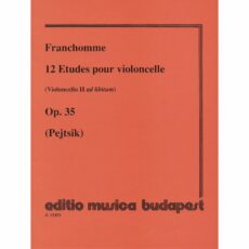 Franchomme -- 12 Etudes, Op. 35 for Two Cellos