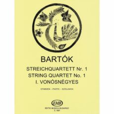 Bartok -- String Quartet No. 1