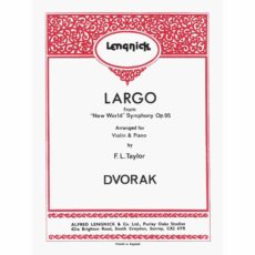 Dvorak -- Largo, from New World Symphony for Violin and Piano