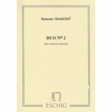 Martinu -- Duo No. 2 for Violin and Cello