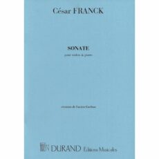Franck -- Sonata for Violin and Piano