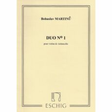 Martinu -- Duo No. 1 for Violin and Cello