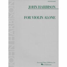 Harbison -- For Violin Alone