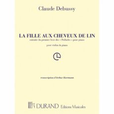 Debussy -- La fille aux cheveux de lin for Violin and Piano