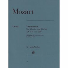 Mozart -- Variations, K. 359 & 360 for Violin and Piano