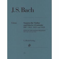 Bach -- Sonatas 1021, 1023 & 1020 for Violin and Piano