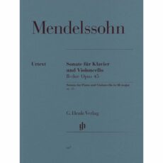 Mendelssohn -- Sonata No. 1 in B-flat Major, Op. 45 for Cello and Piano