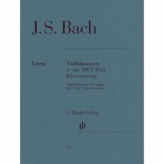 Bach -- Violin Concerto in E Major, BWV 1042 for Violin and Piano