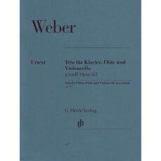 Weber -- Trio in G Minor, Op. 63 for Flute, Cello, and Piano