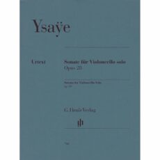 Ysaye -- Sonata, Op. 28 for Solo Cello