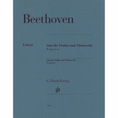 Beethoven -- Duet (Fragment) for Violin and Cello