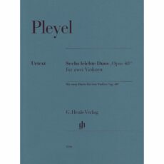 Pleyel -- Six Easy Duets, Op. 48 for Two Violins